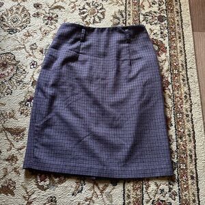Maggie Lawrence Plaid Pencil Skirt